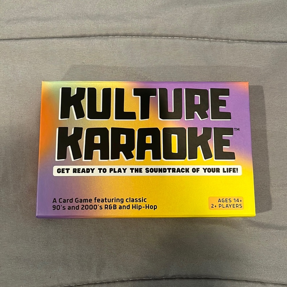 Kulture Karaoke Card Game